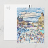 Rideau Canal Ottawa Kanada Postkarte (Vorne/Hinten)