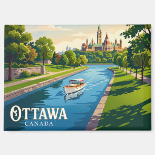 Rideau-Kanal Kanada Magnet