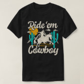 Ride'em Cowboy lässige schicke Grafik für Frauen l T-Shirt (Design vorne)