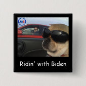 Riden' mit Biden 2020 Button (Vorderseite)