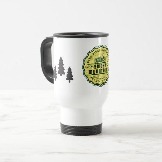 Rider Blue Ridge Reisebecher (Vorderseite Links)