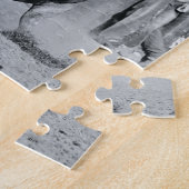 Rider hängt an einem Bullenbugel Puzzle (Seite)