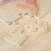 Rider in einem Red Coat von Edgar Degas Puzzle (Seite)