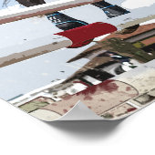 Rider Jumping Pferd im Wettbewerb Poster (Ecke)