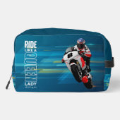 Rider King | (Königin) Waschbeutel (Rückseite)