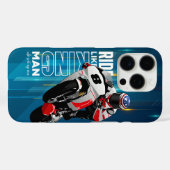 Rider King | (Mann) Case-Mate iPhone Hülle (Rückseite (Horizontal))