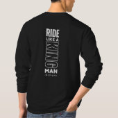 Rider King | Männer Langschläfe T-Shirt (Rückseite)