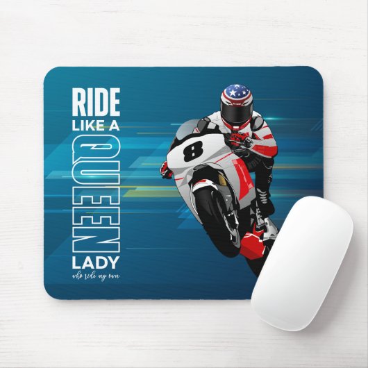 Rider King | Mauspad (Königin) (Mit Mouse)
