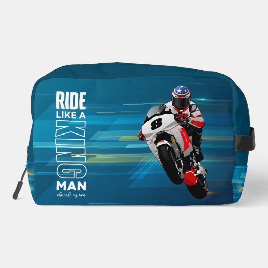 Rider King | Waschbeutel (Rückseite)