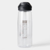 Rider King | Wasserflasche (Königin) Trinkflasche (Rückseite)