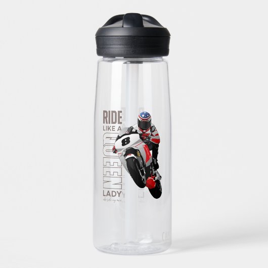 Rider King | Wasserflasche (Königin) Trinkflasche (Vorne)