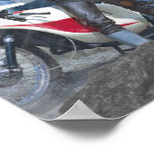 Rider Masked Kamen Hero Poster (Ecke)