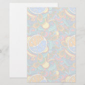 Rider-Pattern-Surf Briefpapier (Vorne/Hinten)