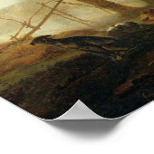 Rider und Bather Poster (Ecke)