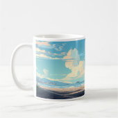 Rider und der Strand Kaffeetasse (Links)