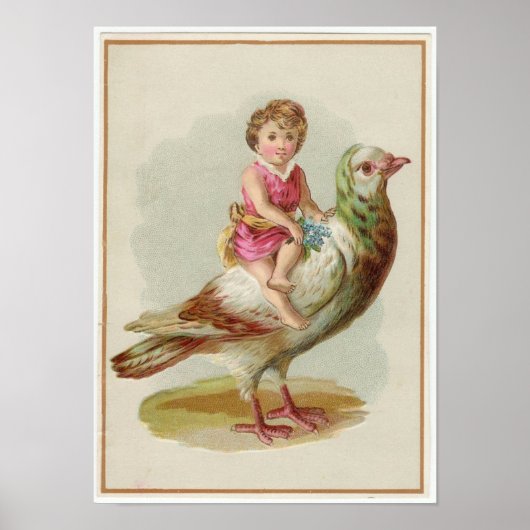 Rider Vintage Poster (Vorne)