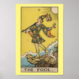 Rider Waite Smith Tarot: Der Narr Poster
