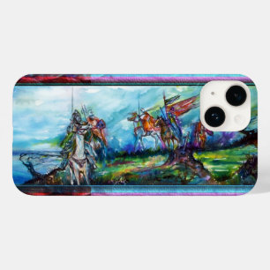 RIDERS IN DER STORM Mittelalterliche Ritter Blau Case-Mate iPhone 14 Hülle
