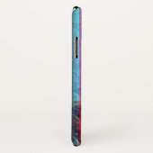 RIDERS IN DER STORM Mittelalterliche Ritter Blau Case-Mate iPhone Hülle (Hinten/Rechts)