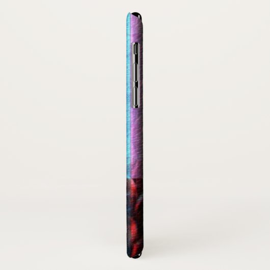 RIDERS IN DER STORM Mittelalterliche Ritter Blau Case-Mate iPhone Hülle (Hinten/Links)