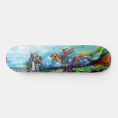 RIDERS IN DER STORM Mittelalterliche Ritter Reitst Skateboard (Horizontal)