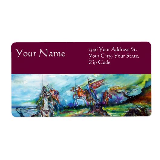 RIDERS IN STORM Mittelalterliche Ritter Reiten Lil (Vorne)