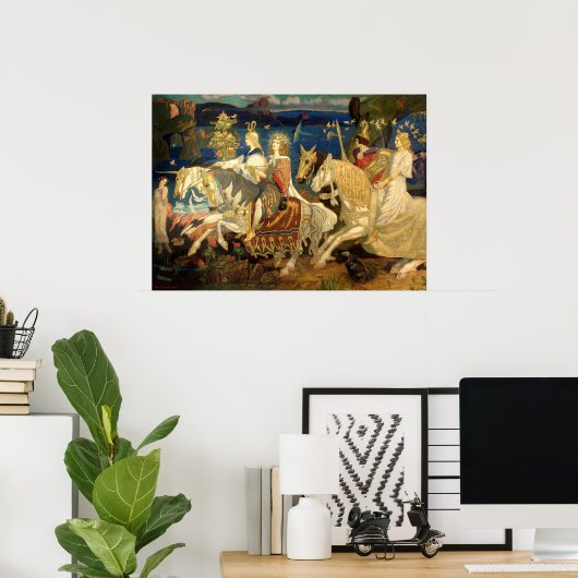 Riders of the Sidhe Celtic Revival Art von Duncan Poster (Heimbüro)
