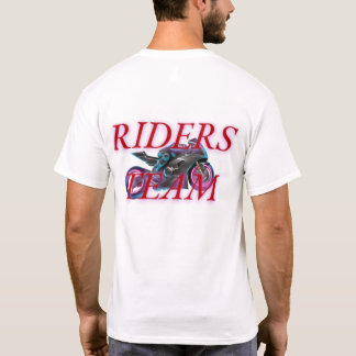 Riders Team Neon Motorcycle Club Logo - Crew für F T-Shirt