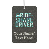 Rideshare Driving mit dem Ride Share-Fahrer Autolufterfrischer (Vorderseite)