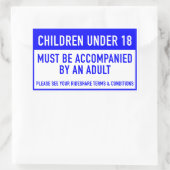 Rideshare-Miniaturfenster-Aufkleber Rechteckiger Aufkleber (Tasche)