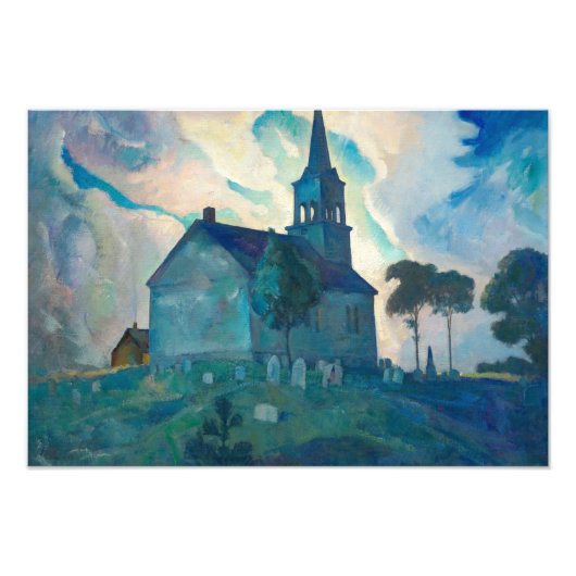 Ridge Church, 1936 von Newell Convers Wyeth Fotodruck (Vorne)
