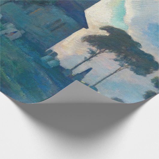 Ridge Church, 1936 von Newell Convers Wyeth Geschenkpapier (Ecke)