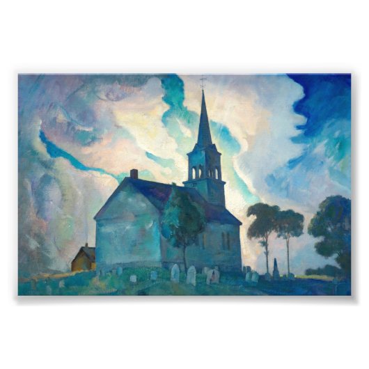 Ridge Church by Newell Convers Wyeth Fotodruck (Vorne)