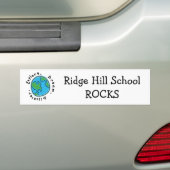 Ridge-Hügel-Schule SCHAUKELT Autoaufkleber (Auf Auto)