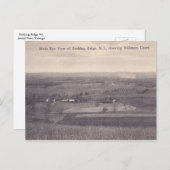Ridge NJ, Luftaufnahme, Vintag Postkarte (Vorne/Hinten)