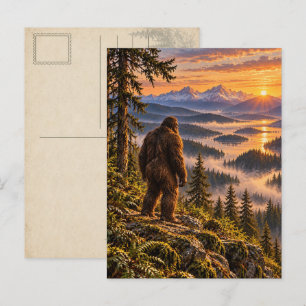 Ridge Overlook Bigfoot Postkarte
