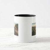 Ridge Route, mit Blick auf den Castaic Creek Tasse (Zentrum)