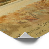 Ridge und Rillito, Arizona von Maynard Dixon Poster (Ecke)