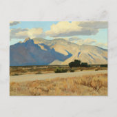 Ridge und Rillito, Arizona von Maynard Dixon Postkarte (Vorderseite)