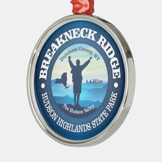 Ridge (V) Ornament Aus Metall (Links)