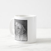 Ridgeback Dog Art von Glenda S. Harlan Kaffeetasse (Vorderseite Links)