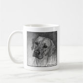 Ridgeback Dog Art von Glenda S. Harlan Kaffeetasse (Links)