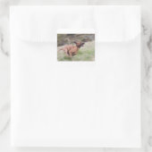 ridgeback mit 2 quadratischer aufkleber (Tasche)