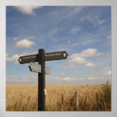 Ridgeway Path Sign Poster (Vorne)