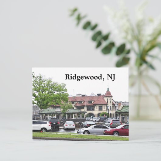 Ridgewood, NJ Postkarte (Stehend Vorderseite)