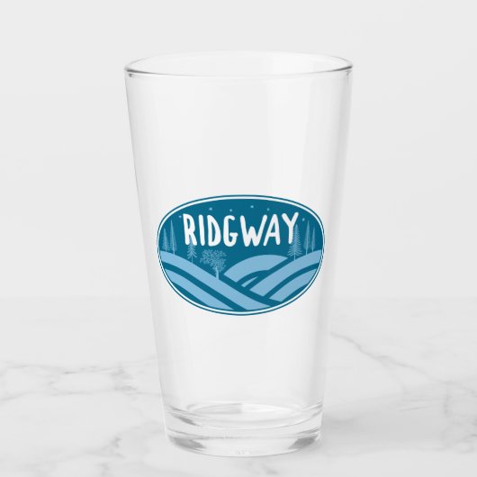 Ridgway Colorado Außenbereich Glas (Vorderseite)