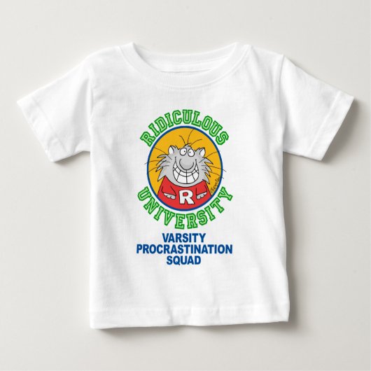 RIDIKULOSE UNIVERSITÄT BABY T-SHIRT (Vorderseite)