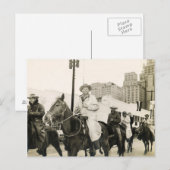 RIDIN' IM REGEN #50 POSTKARTE (Vorne/Hinten)