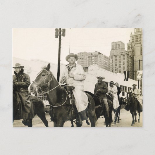 RIDIN' IM REGEN #50 POSTKARTE (Vorderseite)