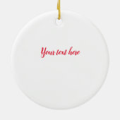 Ridin' mit Biden 46 Aviator-Sonnenbrille Keramik Ornament (Hinten)